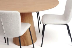 Bark Spisegrupper-Siena spisegruppe rund 110 cm med 4 Katy spisestoler Eik
