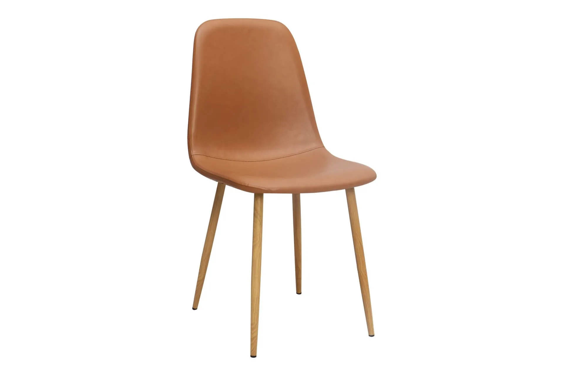 Bark Siena spisegruppe rund 150 cm med 6 Nibe spisestoler