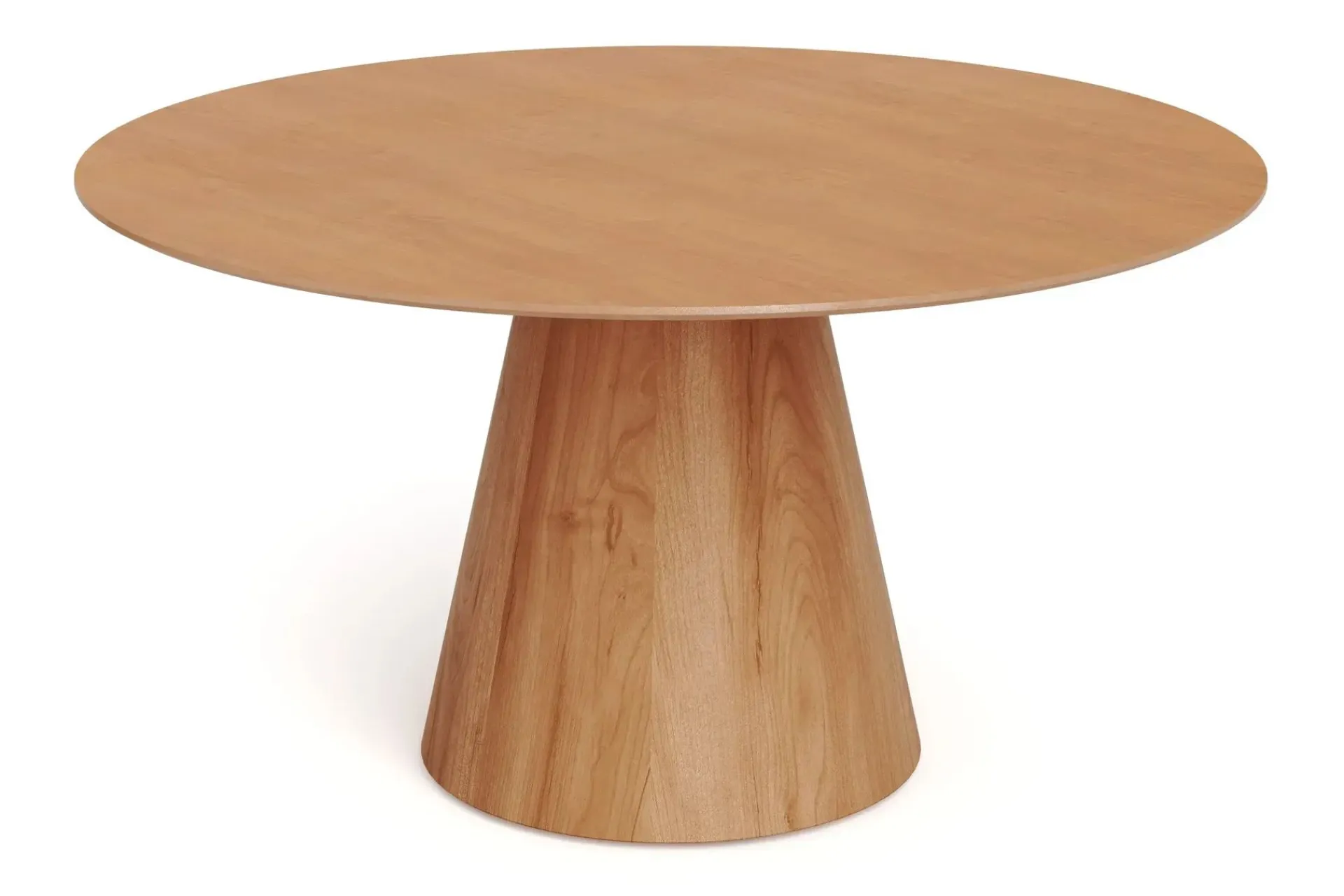 Bark Siena spisegruppe rund 150 cm med 6 Nibe spisestoler
