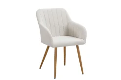 Bark Siena spisegruppe rund 110 cm med 4 Filippa spisestoler