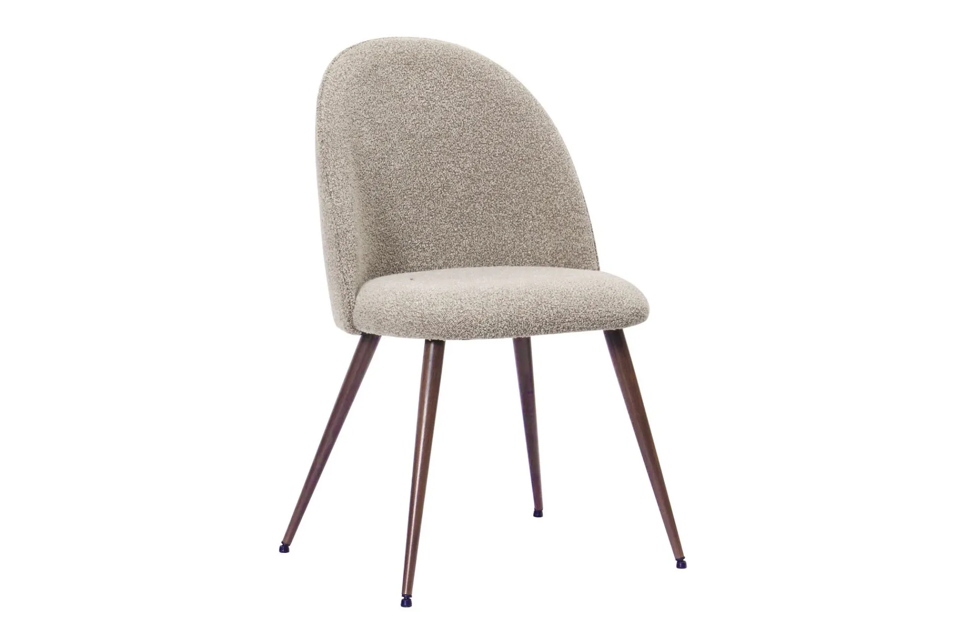 Bark Siena spisegruppe rund 110 cm med 4 Nibe Plus spisestoler