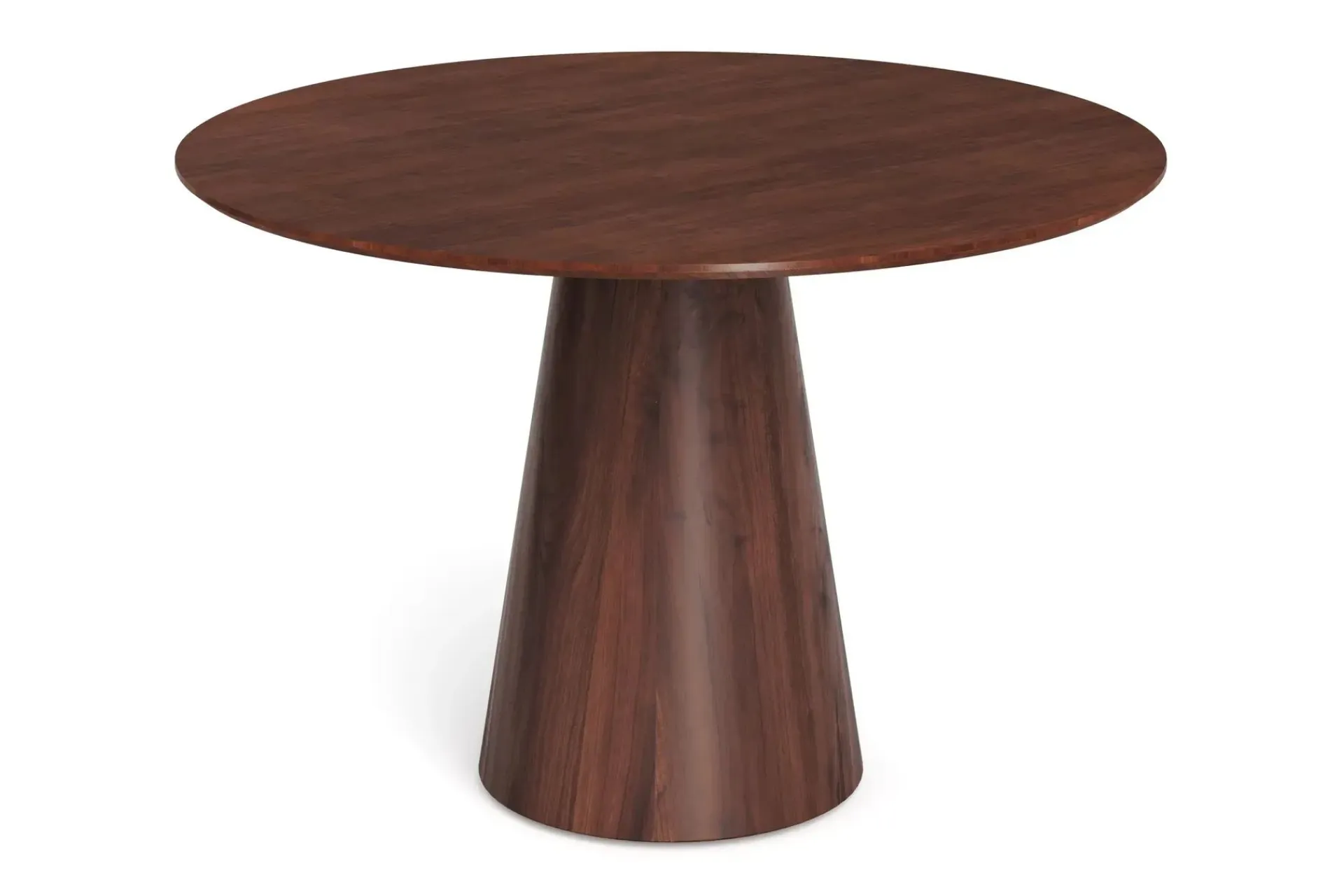 Bark Siena spisegruppe rund 110 cm med 4 Nibe Plus spisestoler