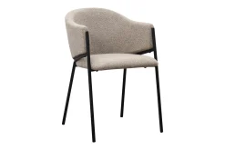 Bark Spisegrupper-Siena spisegruppe rund 110 cm med 4 Filip spisestoler Røkt eik