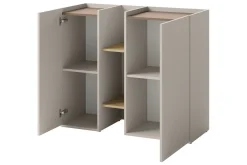 Møbelsett Til Soverom-Sigmana Møbelsett For Soverom Lysegrå,Beige