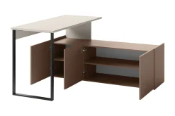 Møbelsett Til Stue-Sigmana Møbelsett For Stue Lysegrå,Brun,Beige