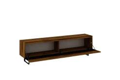 Tv-Benk & Mediabenk-Sign TV-benk 180 cm Svart,Eik
