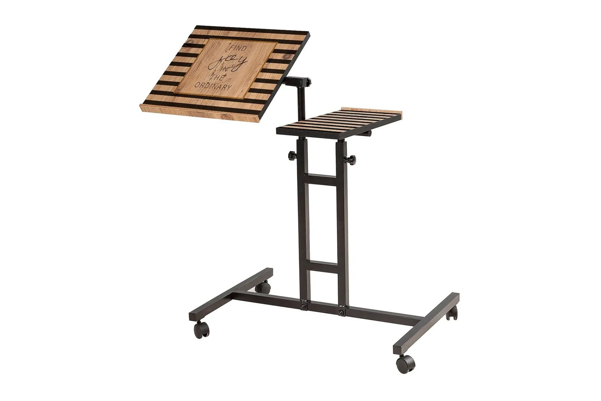 Similton Ståskrivebord 67 cm Tekst Striper