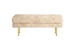 Møbelhengsler-Sittebenk Roseville Beige/Gull Beige,Gull
