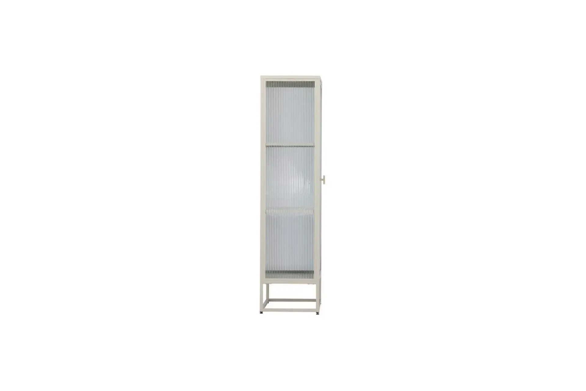 Venture Home Vitrineskap|Skap-Skap Garis Beige