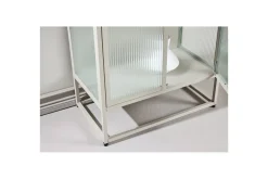 Venture Home Vitrineskap|Skap-Skap Garis Beige