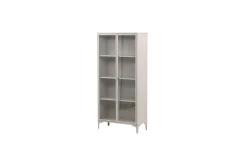 Vitrineskap|Skap-Skap Piring Beige