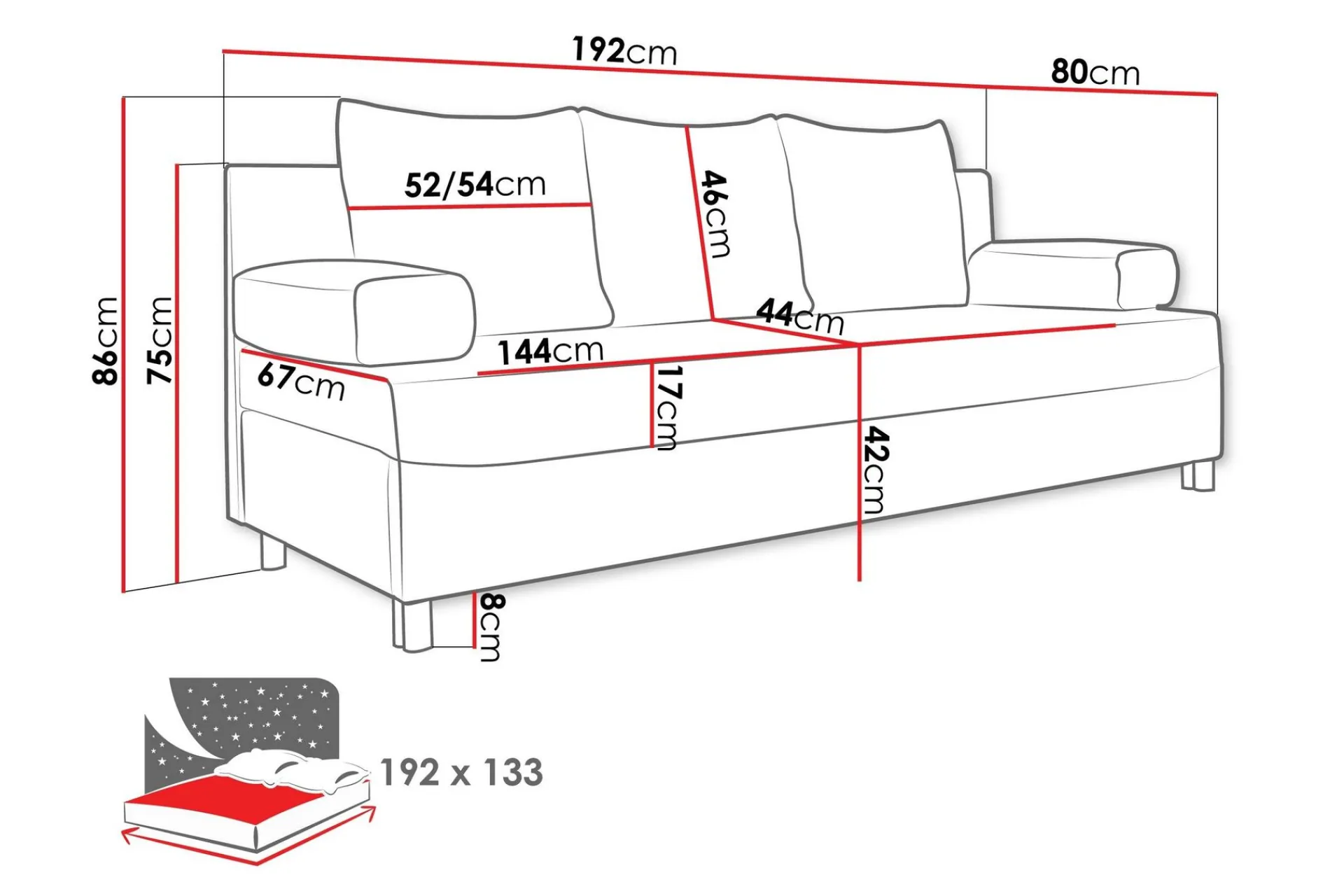 Skatteg Sofa