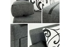 Skatteg Sofa med Puff