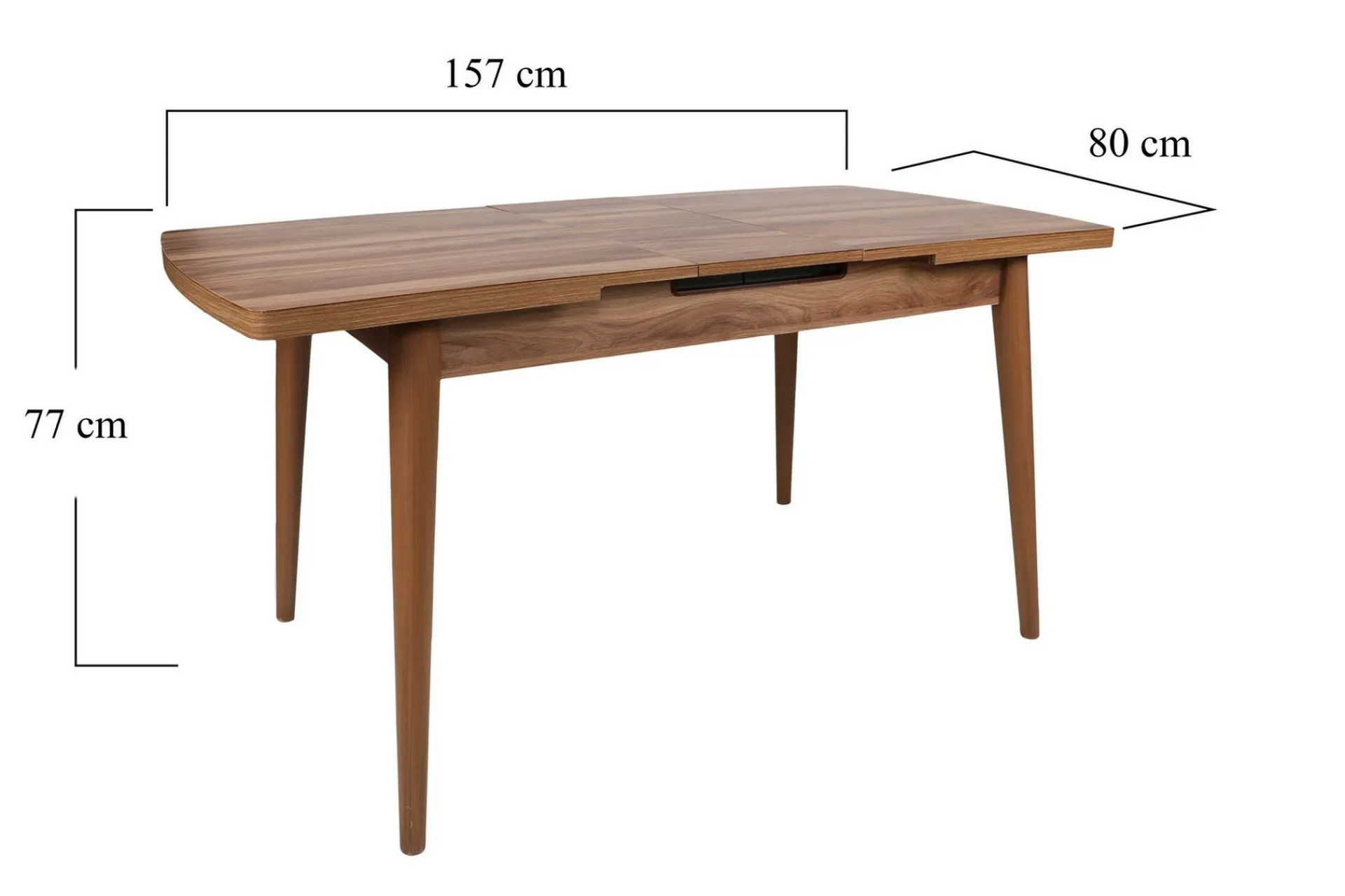 Spisebord & Kjøkkenbord-Skinshult Spisebord 130x79x130 cm Brun