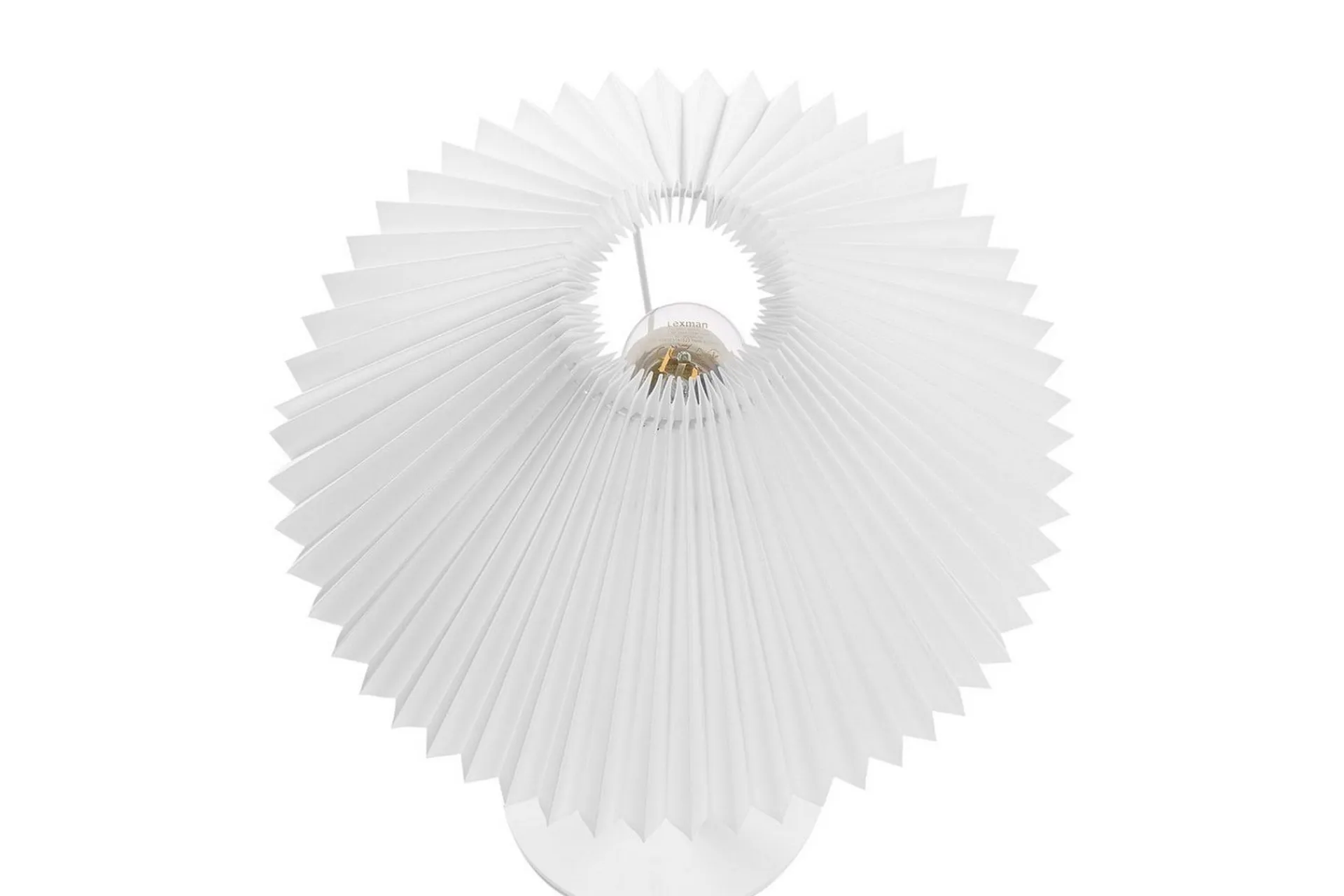 Nattbordslampe|Bordlampe-Skiros Bordlampe 48 cm E27 Hvit