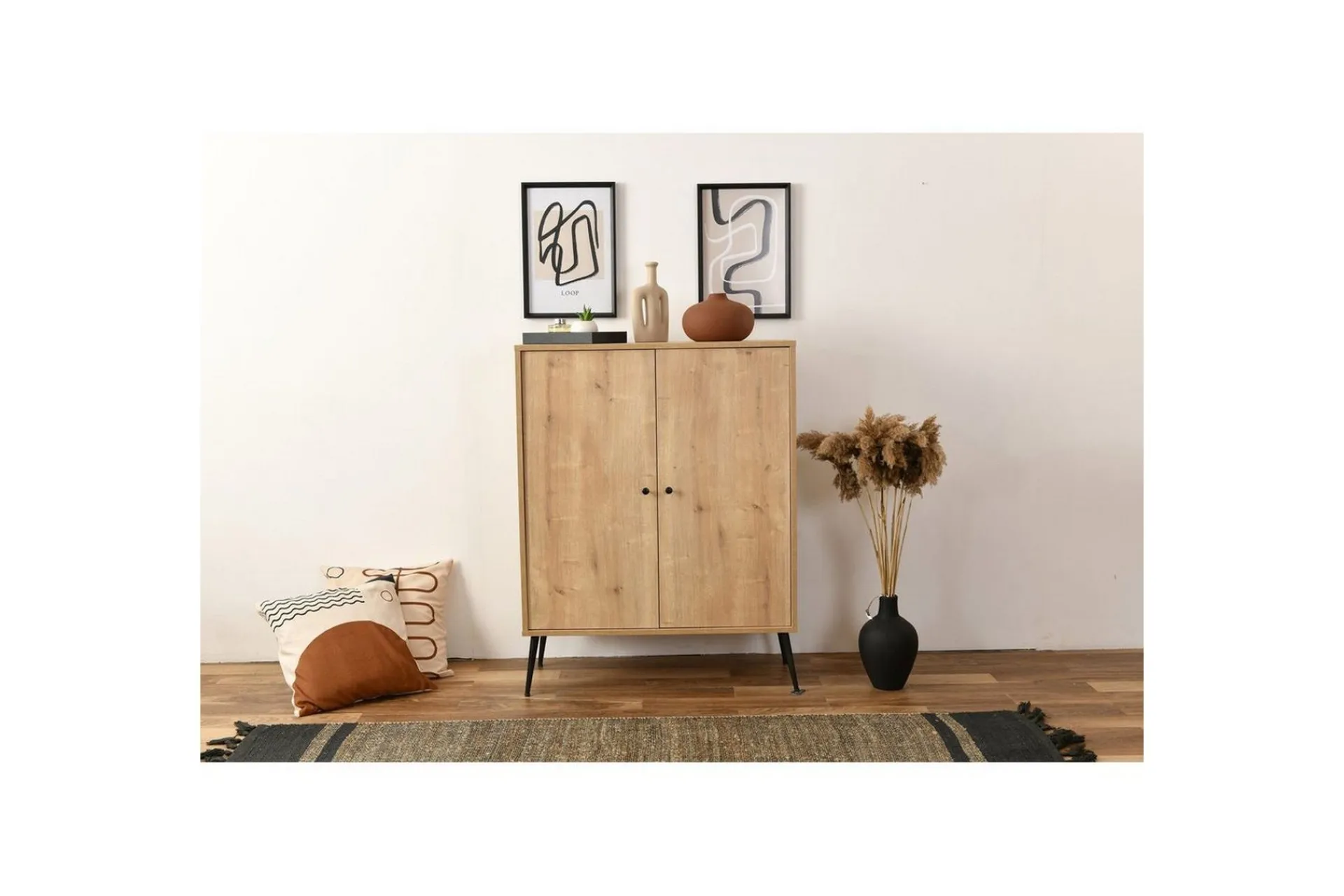 Sideboard & Skjenker-Skjenk Mjudi Eik Natur