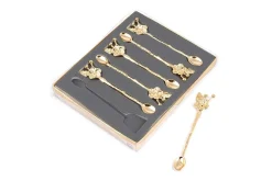 Kjøkkenutstyr|Bestikk-Skjesett 6-pk Gull
