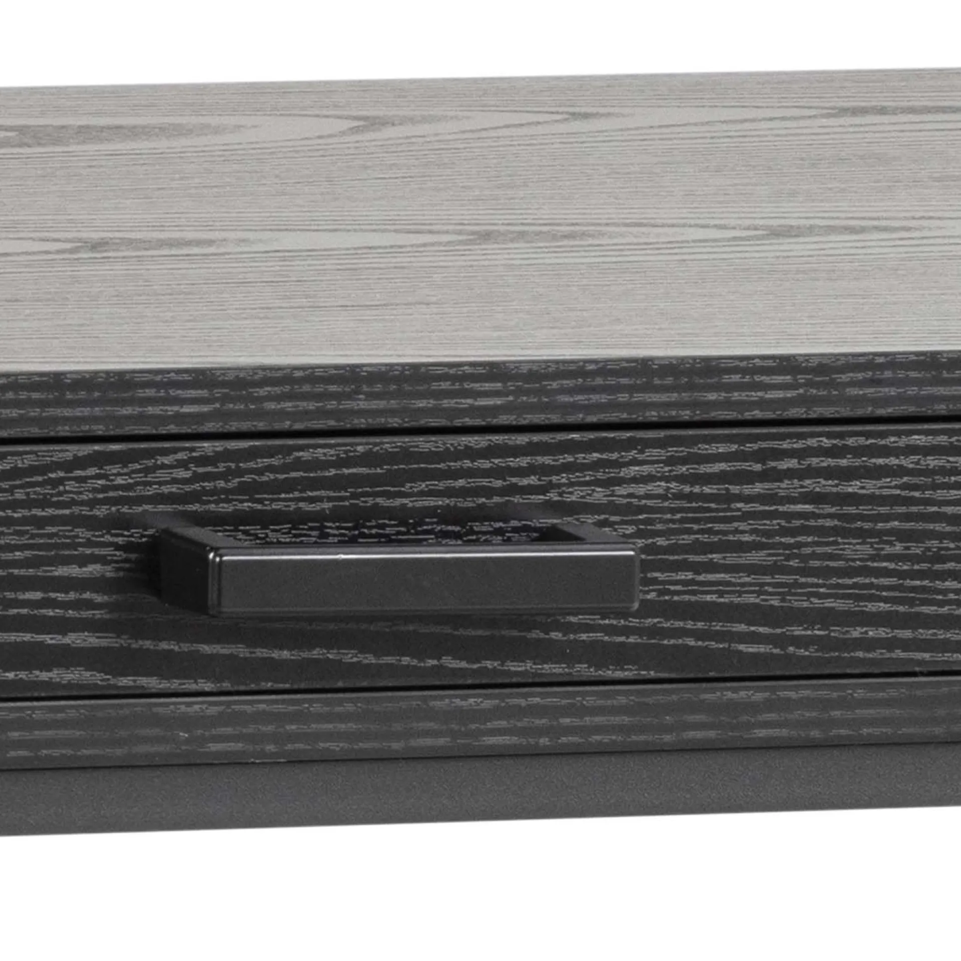Kontorbord-Skrivebord HOME4YOU Seaford 110x45x75 cm Svart