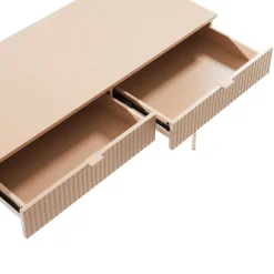 Kontorbord-Skrivebord HOME4YOU Sequence 120x50x79 cm Cappuccino