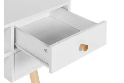 Kontorbord-Skrivebord 110 x 55 cm LEVIN Hvit