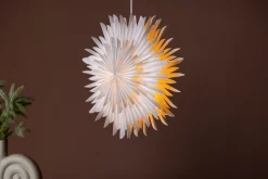 Venture Home Julelys|Adventsstake-Sälen Adventsstjerne / Julelampe 46 cm Hvit