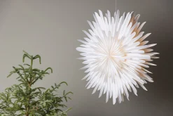 Venture Home Julelys|Adventsstake-Sälen Adventsstjerne / Julelampe 100 cm Hvit