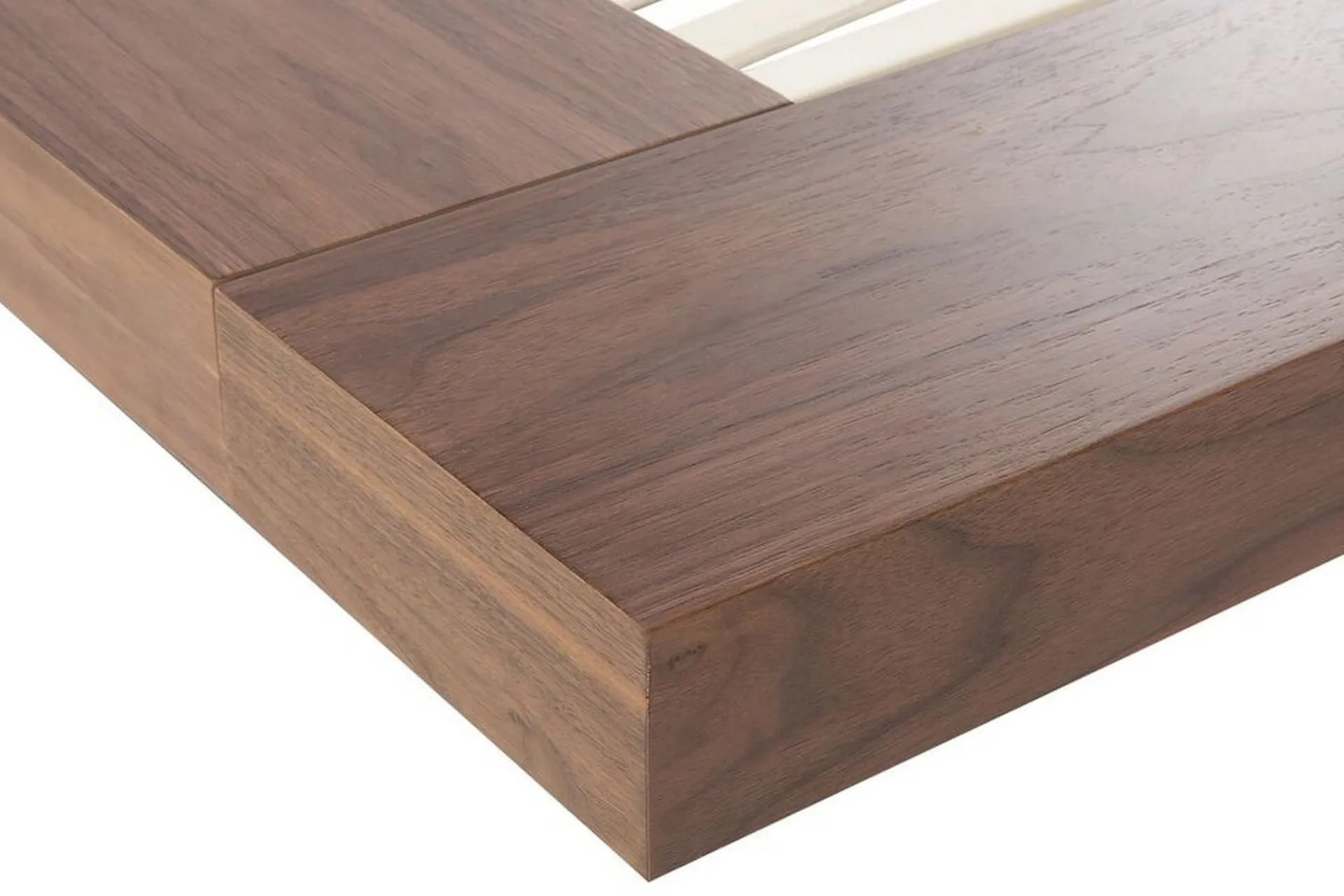 Sengeramme & Sengestamme-Sølvsmith Kontinentalseng med Sidebord 160x200 Brun