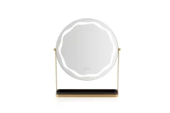 Sminkespeil Beautifly Rund med LED-belysning