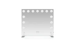Sminkespeil-Sminkespeil Beautifly Visage med LED-belysning Grafittgrå