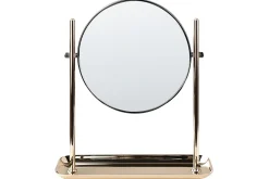 Sminkspegel Beliani Finistere GOLD||Black