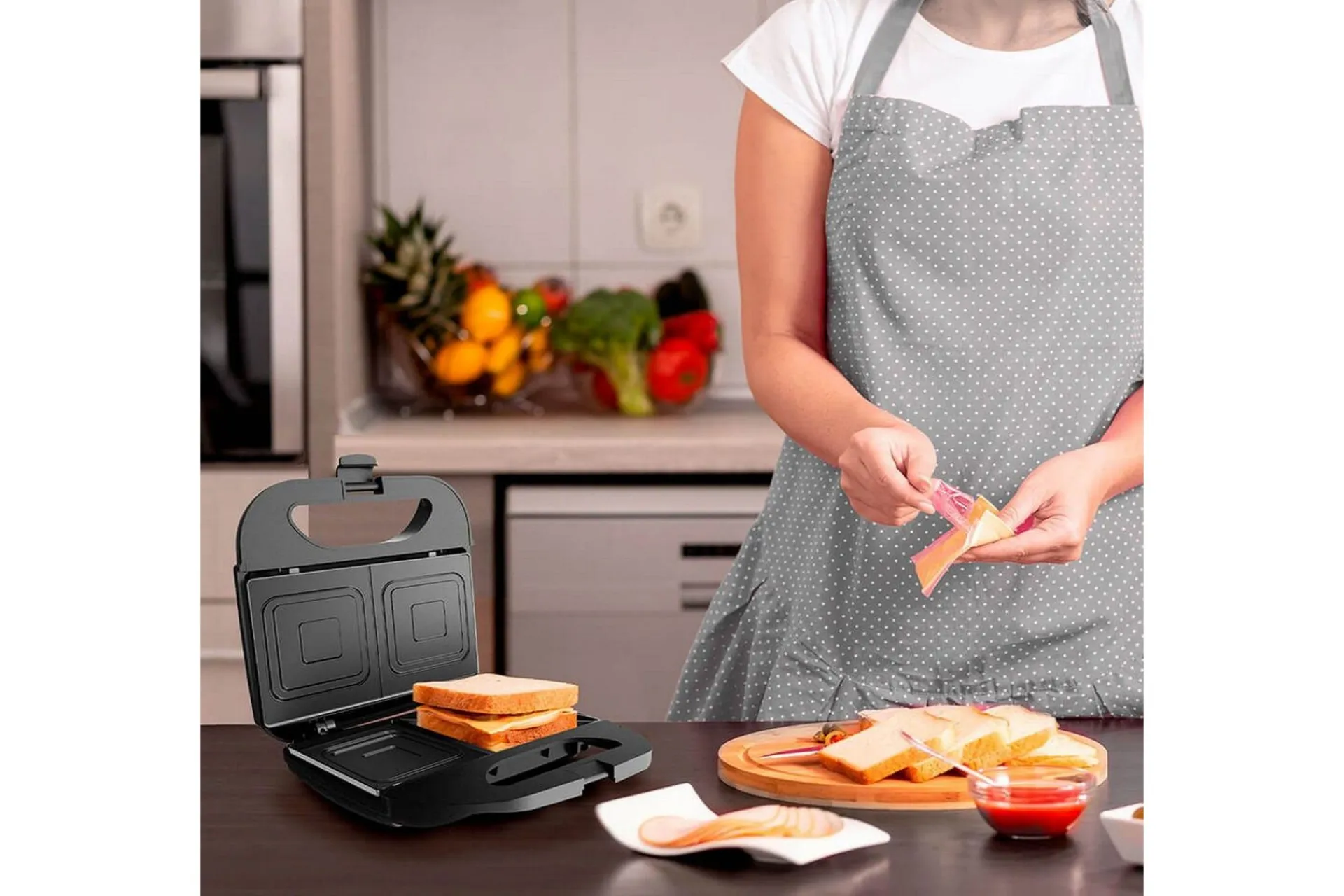Black+Decker Smørbrødgrill 2 rom