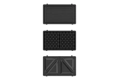 Black+Decker Produkter For Å Varme & Koke|Kjøkkenutstyr-Smørbrødgrill Sandwich Waffle