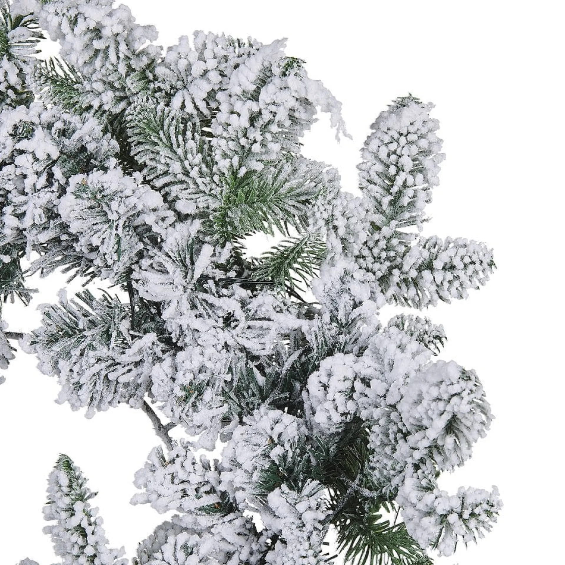Snødekt julekrans Sundo