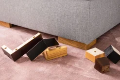 Møbelhengsler-Sofaben Modell I 5 cm 6-Pack Beige
