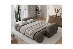 Sovesofaer-Sofa Eltap Cotonn 256x105x119 cm Lys beige