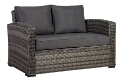 Sofa GENEVA 2-seter 129x78xH78cm grå