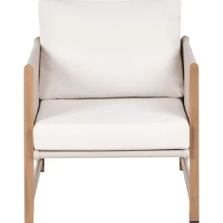 Veranda & Terrasse|Loungesett-Sofagruppe utendørs med bord og fotskammel 5-seter Nola Beige/Brun
