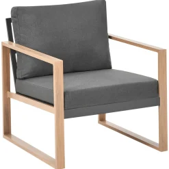 Veranda & Terrasse|Loungesett-Sofagruppe utendørs med bord 5-seter Gelso Grå/Brun
