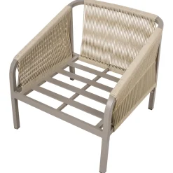 Veranda & Terrasse|Loungesett-Sofagruppe utendørs med bord 5-seter Murato Beige