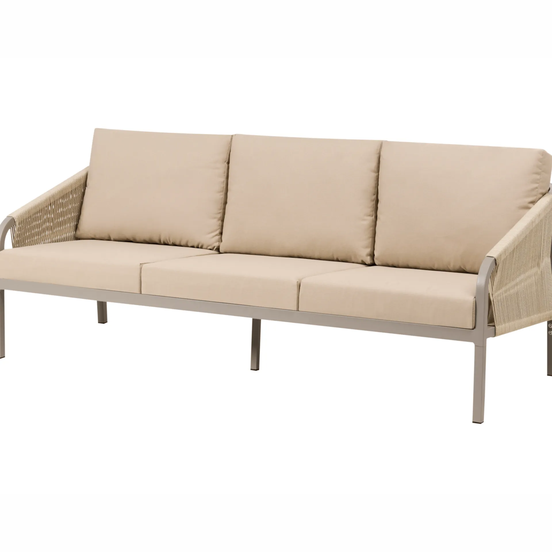 Veranda & Terrasse|Loungesett-Sofagruppe utendørs med bord 5-seter Murato Beige
