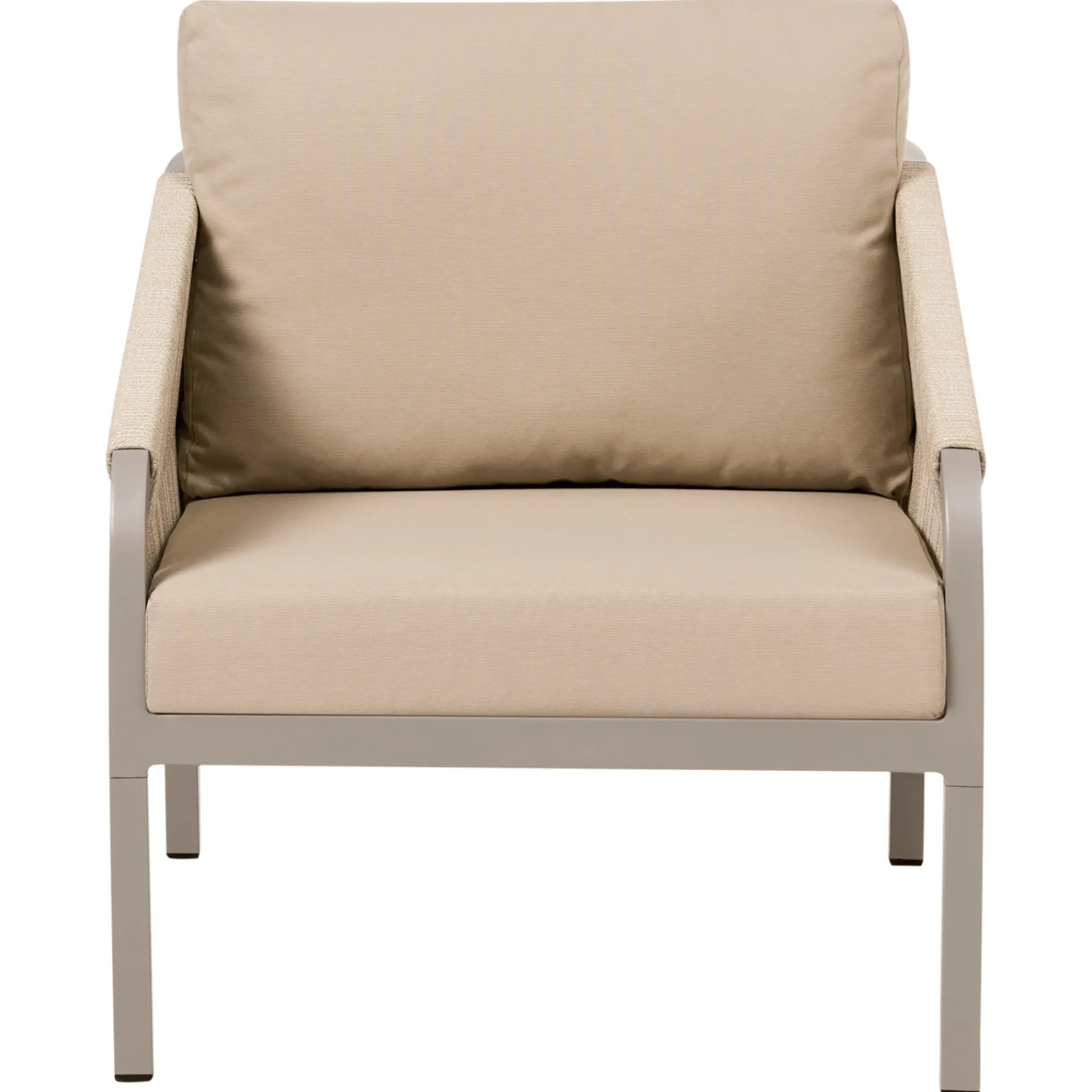 Veranda & Terrasse|Loungesett-Sofagruppe utendørs med bord 5-seter Murato Beige