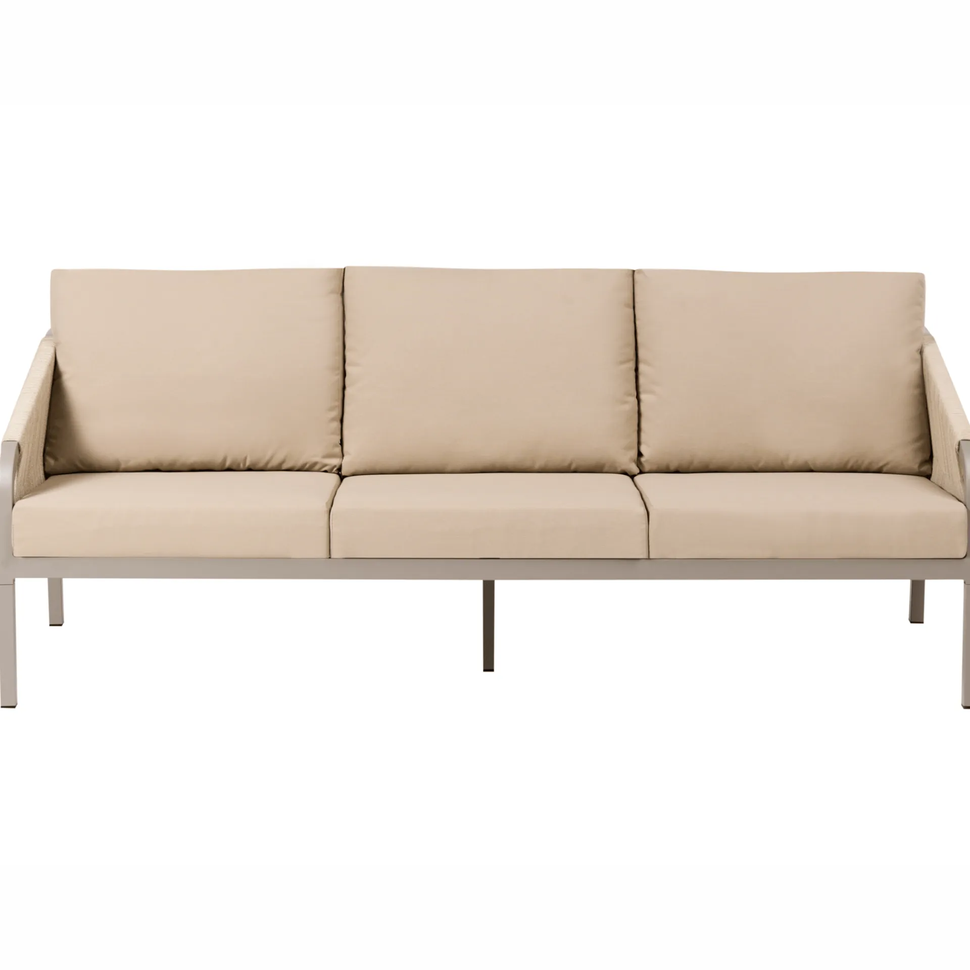 Veranda & Terrasse|Loungesett-Sofagruppe utendørs med bord 5-seter Murato Beige