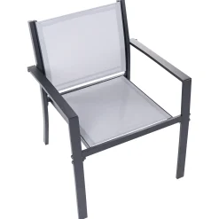 Veranda & Terrasse|Loungesett-Sofagruppe utendørs med bord 4-seter Tavoleto Grå