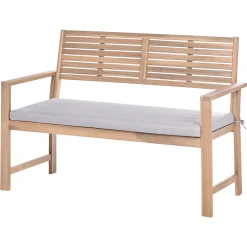 Veranda & Terrasse|Loungesett-Sofagruppe utendørs med bord 4-seter Fiames akasietre Brun/grå