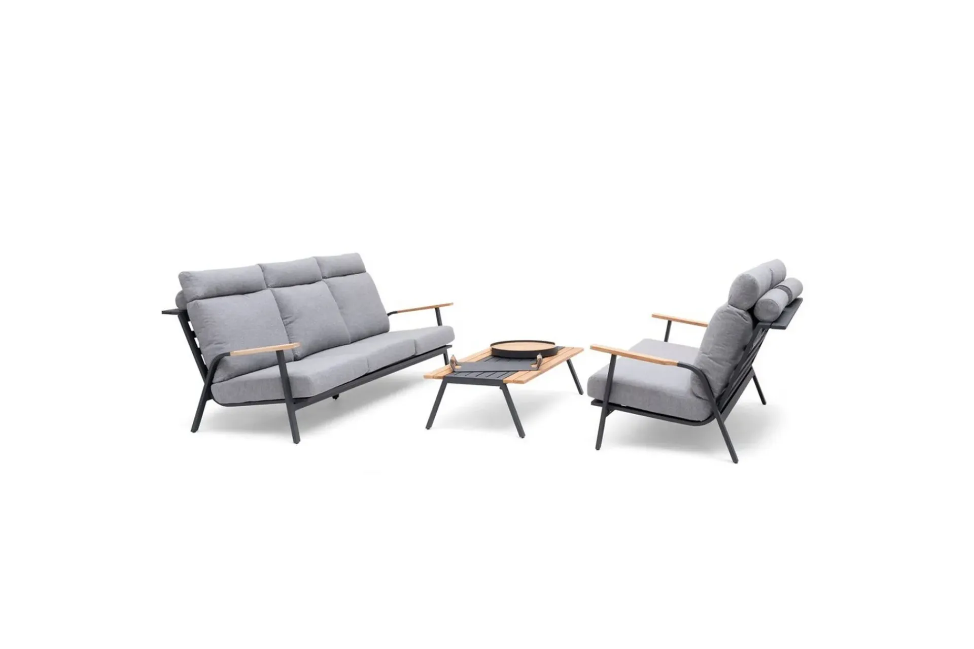 Hillerstorp Sofa Kungshult 3-seter Grå