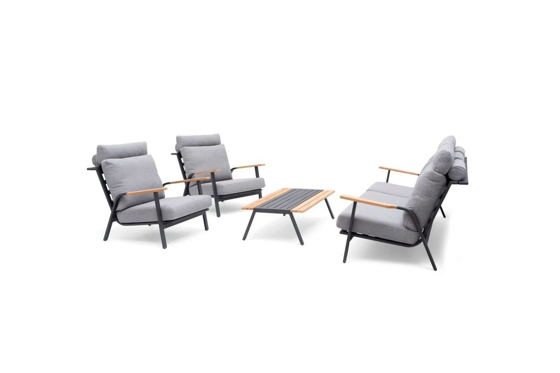 Hillerstorp Sofa Kungshult 3-seter Grå