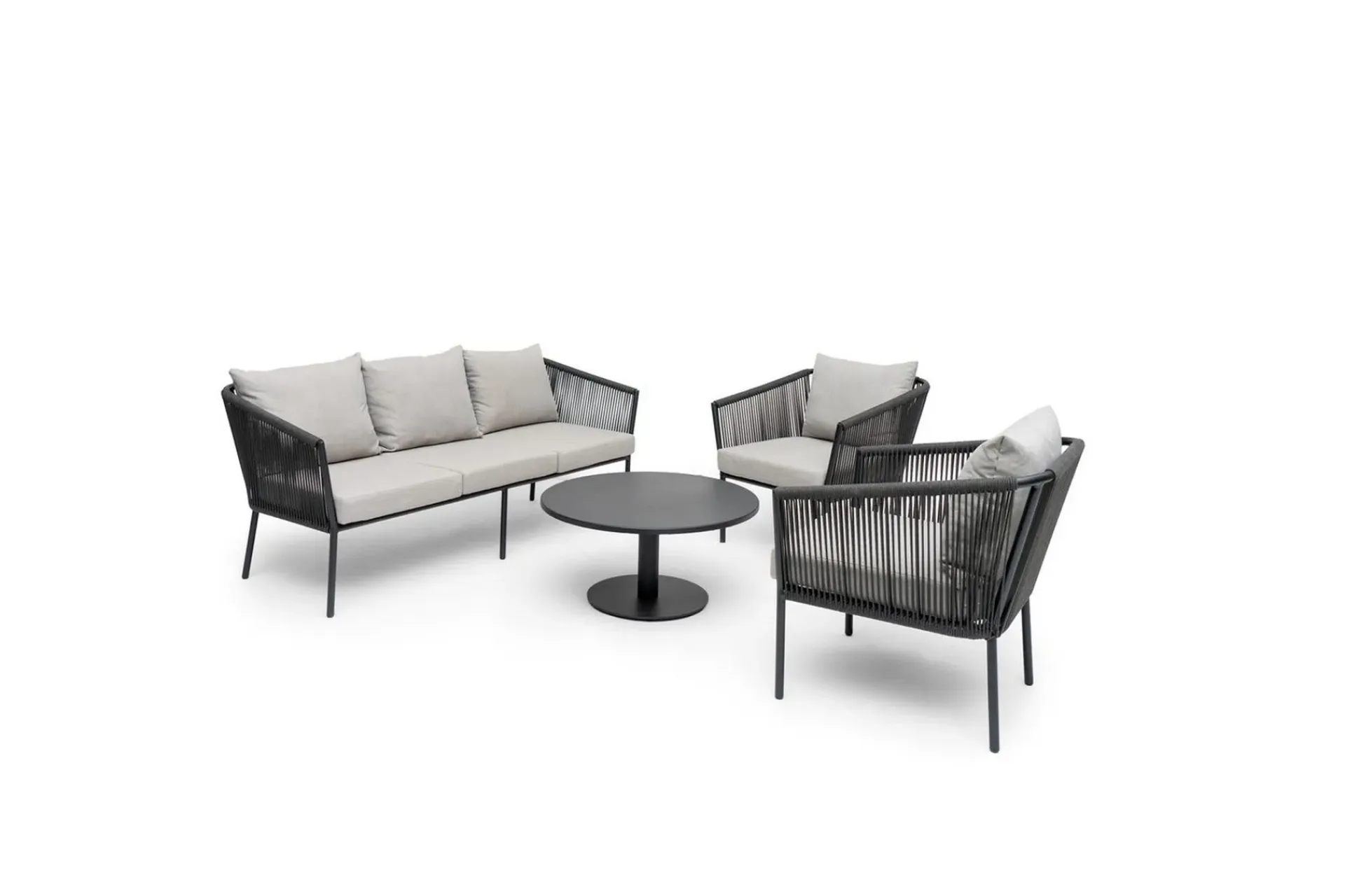 Hillerstorp Lounge Sofa|Lounge Sofa-Sofa Lersund /Grå Svart