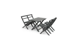 Hillerstorp Hagebenk & Hagesofa-Sofa Torpet sofa Stålgrå Grey