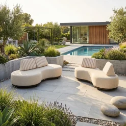 Hagebenk & Hagesofa-Sofa HOME4YOU Beige