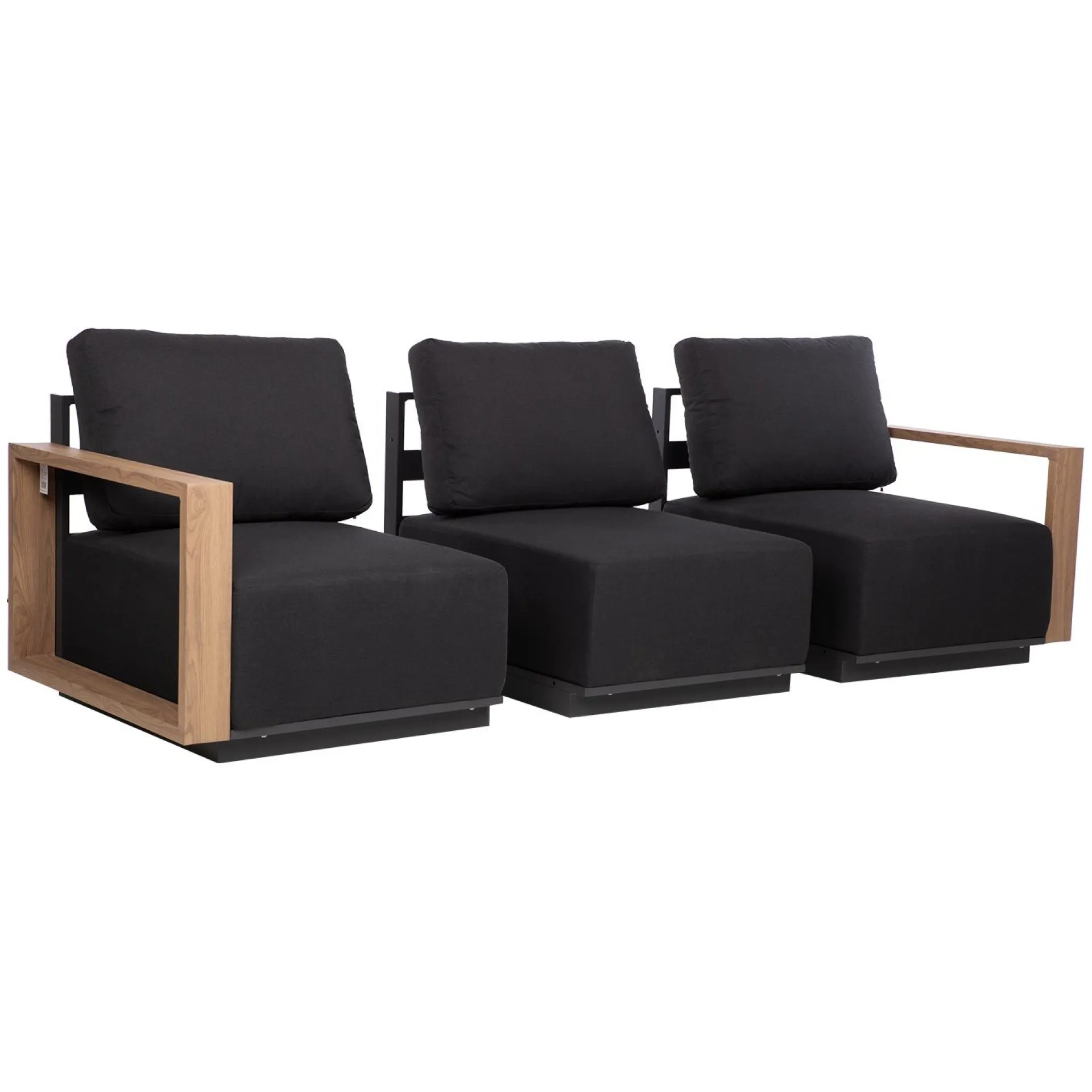 Moduler|Moduler-Sofamodul HOME4YOU Fuller 68x89x70,5 cm mørk grå mørkegrå